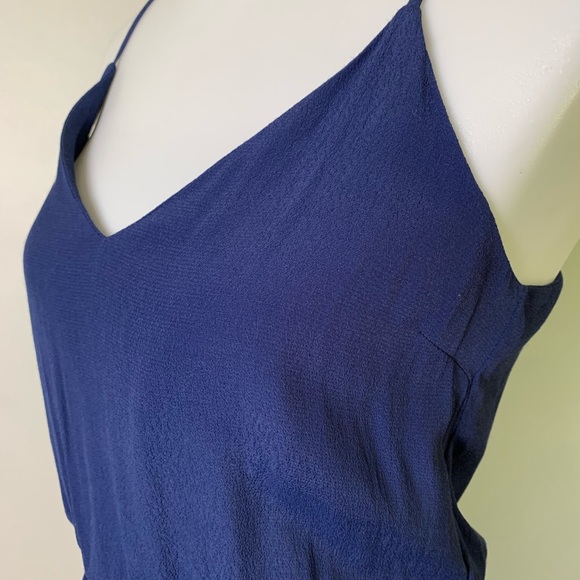 WAYF Hi-Low Tie Waist Midi Dress - Picture 6 of 8